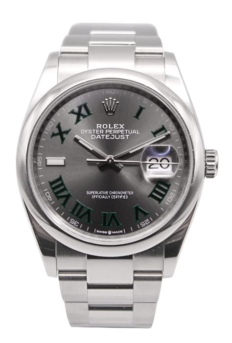 rolex datejust wimbledon everose|rolex datejust 36mm wimbledon.